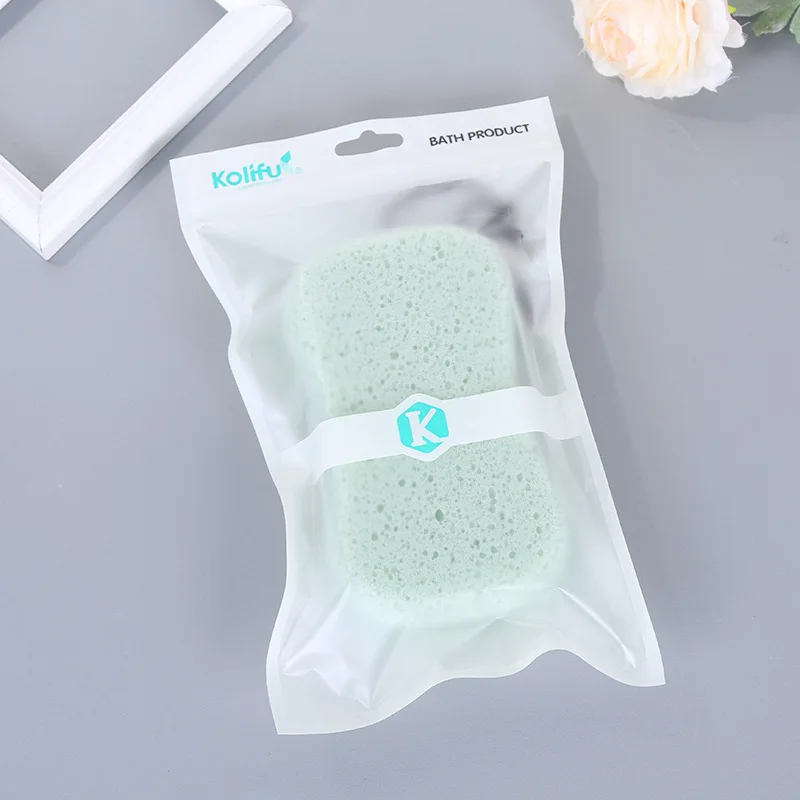 Kolifu 1pcs Bath Ball Scrubber Shower Body Cleaning Mesh Nylon Sponge Rich Bubbles Body Loofah Massage Shower Scrubber KLF009