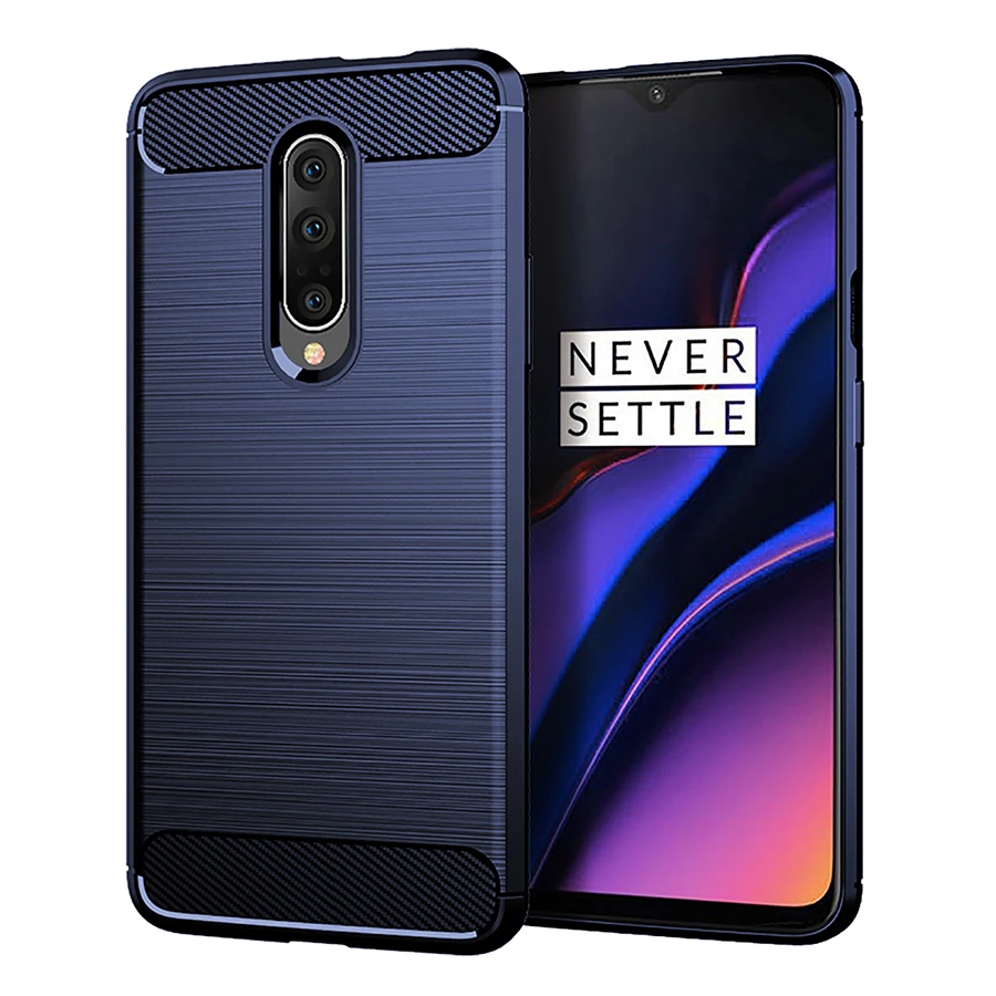 : SRHE для OnePlus 7 Pro чехол мягкий TPU бампер из углеродного волокна OnePlus7 One Plus Чехол |