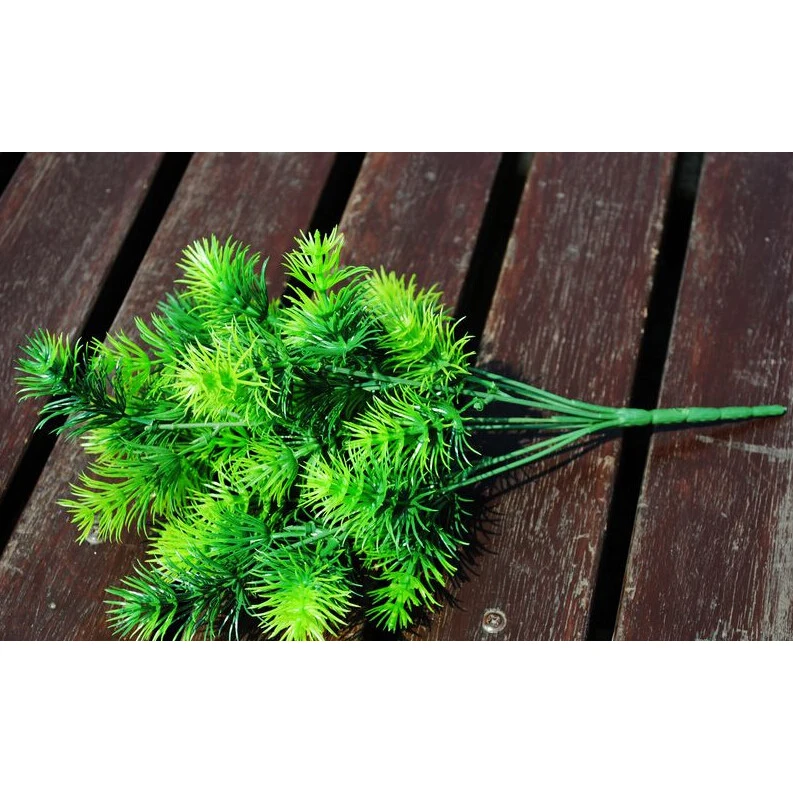 Artier Artificial Flower Plastic Green Small Pine Milan Grass Tree AD0207 | Дом и сад