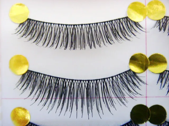 Бесплатная доставка лидер продаж 10 пар ручная работа модные смешанные ресницы