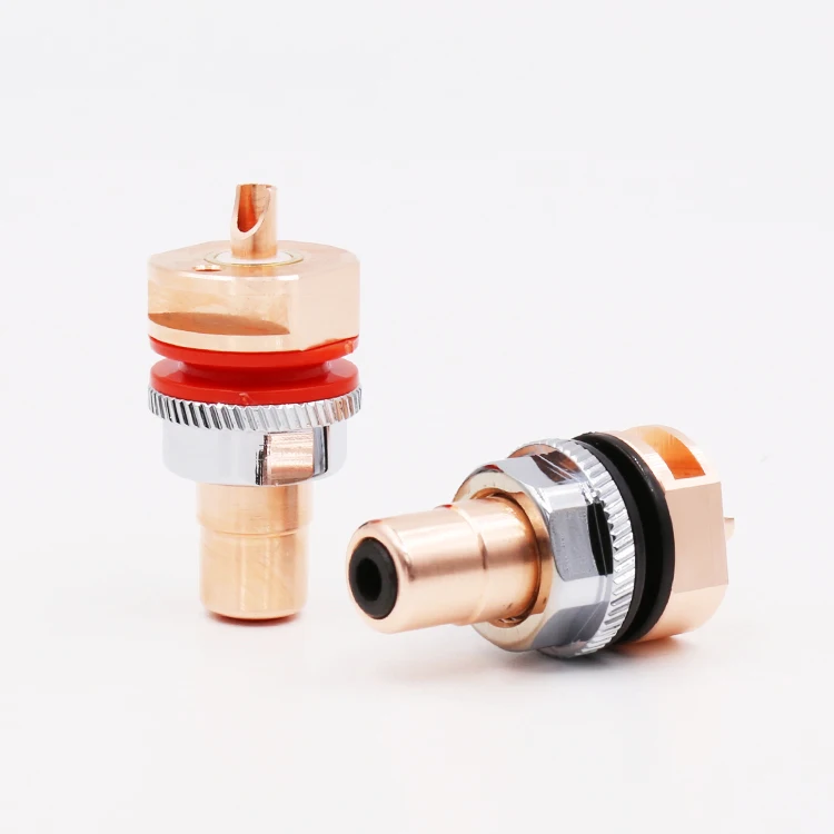 Розетка RCA из чистой меди гнездо для пайки Hifi viборг RC101|socket|hifihifi rca |