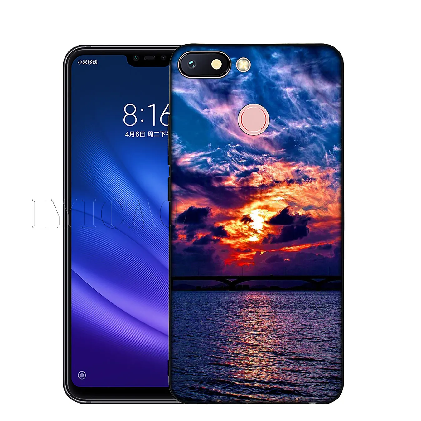 IYICAO Морской спрей Мягкий силиконовый чехол для телефона Xiaomi Mi 10 9 9T CC9 CC9E 8 SE A3 Pro A1 A2