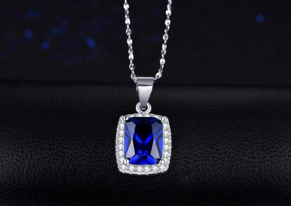Большая Акция 2ct настоящая 925 Серебряная подвеска SWA Элемент имитация 5А циркониевое ожерелье для женщин свадебные украшения для помолвки