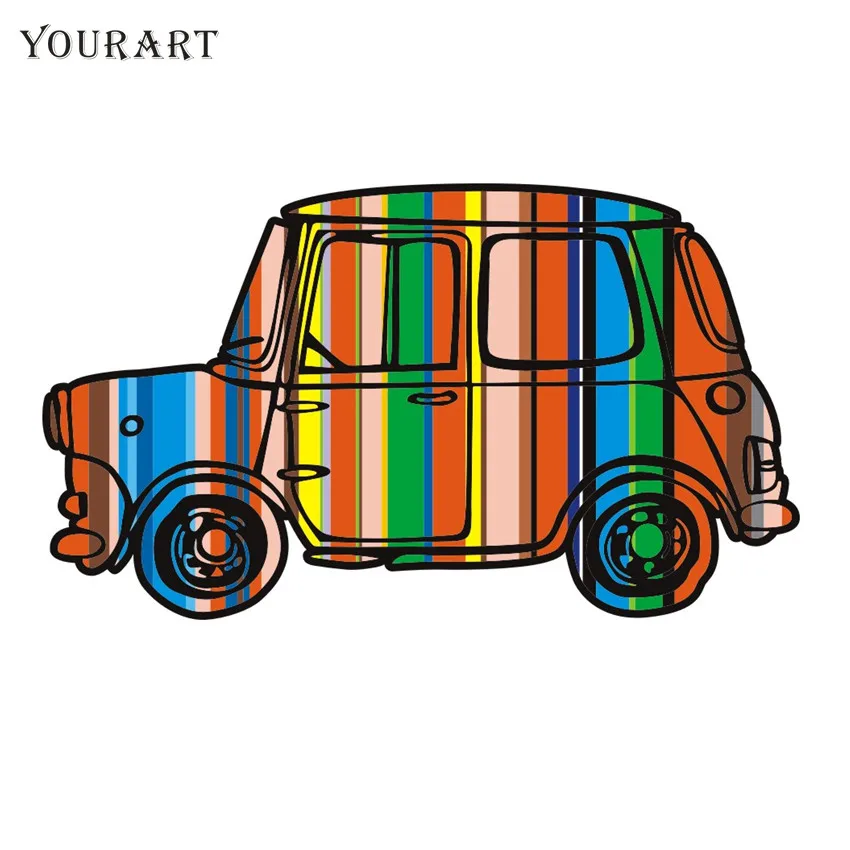Виниловые автомобильные наклейки и Переводные картинки Yourart 1 шт. для BMW Mini Cooper S