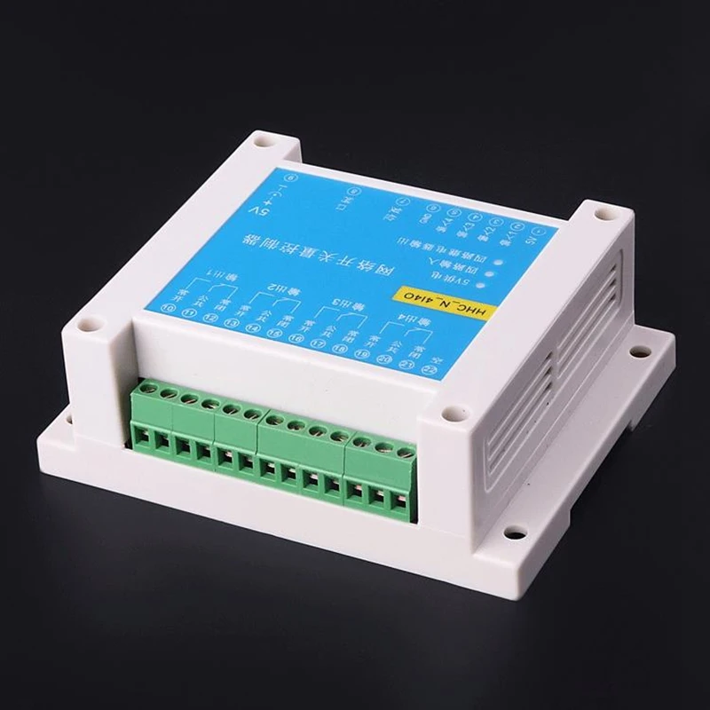4 входа и 4 выхода сетевой коммутатор количество реле Ethernet Количество прозрачной передачи MODBUS TCP IP реле