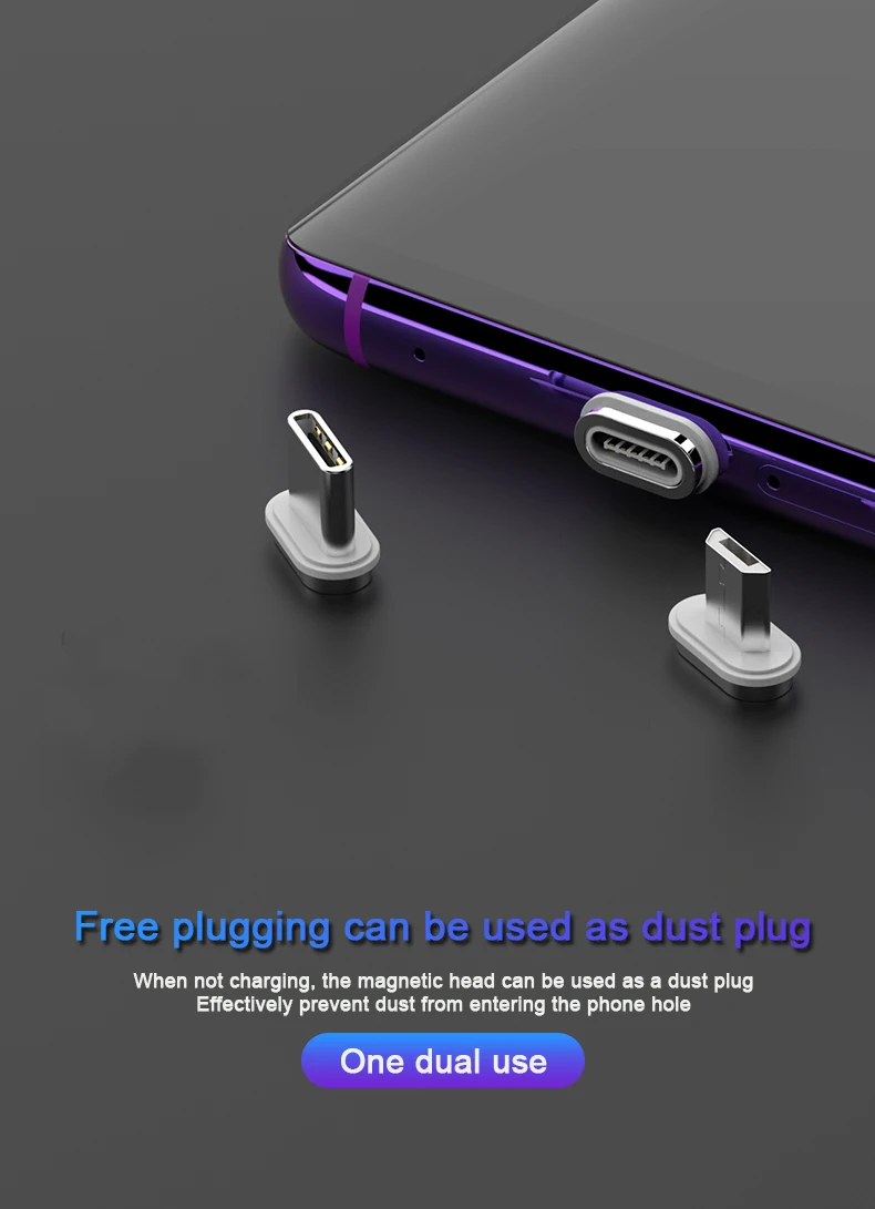 5А USB кабель type-C Магнитный нейлоновый Плетеный USB-C Магнит Micro USB кабель зарядного устройства для huawei mate 20 X P20 Pro Супер быстрая зарядка