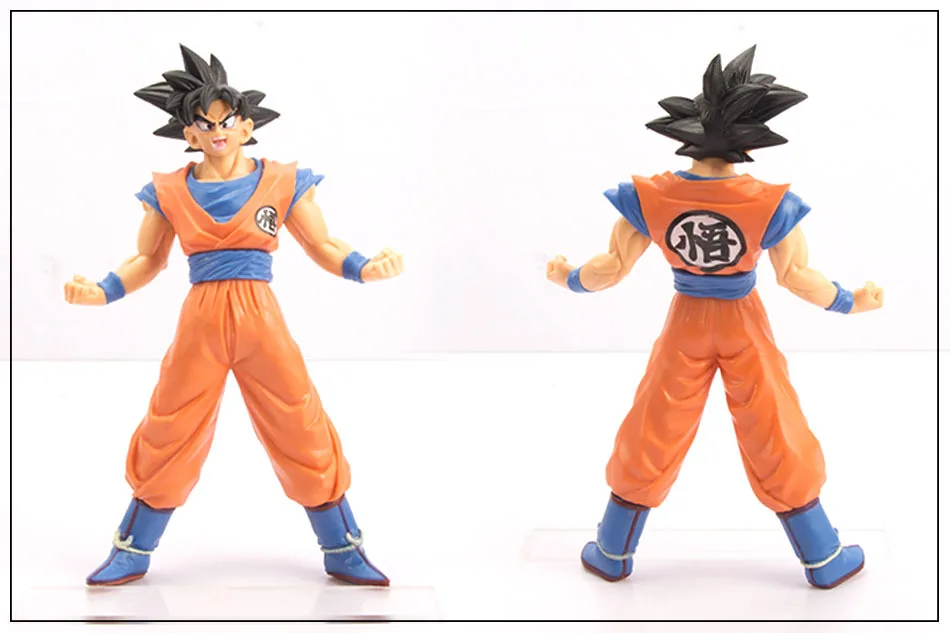 Аниме Dragon Ball Z SUPER Son Goku Ultra Instinct Super Saiyan God голубая Роза черная Gokou Jiren Фигурки