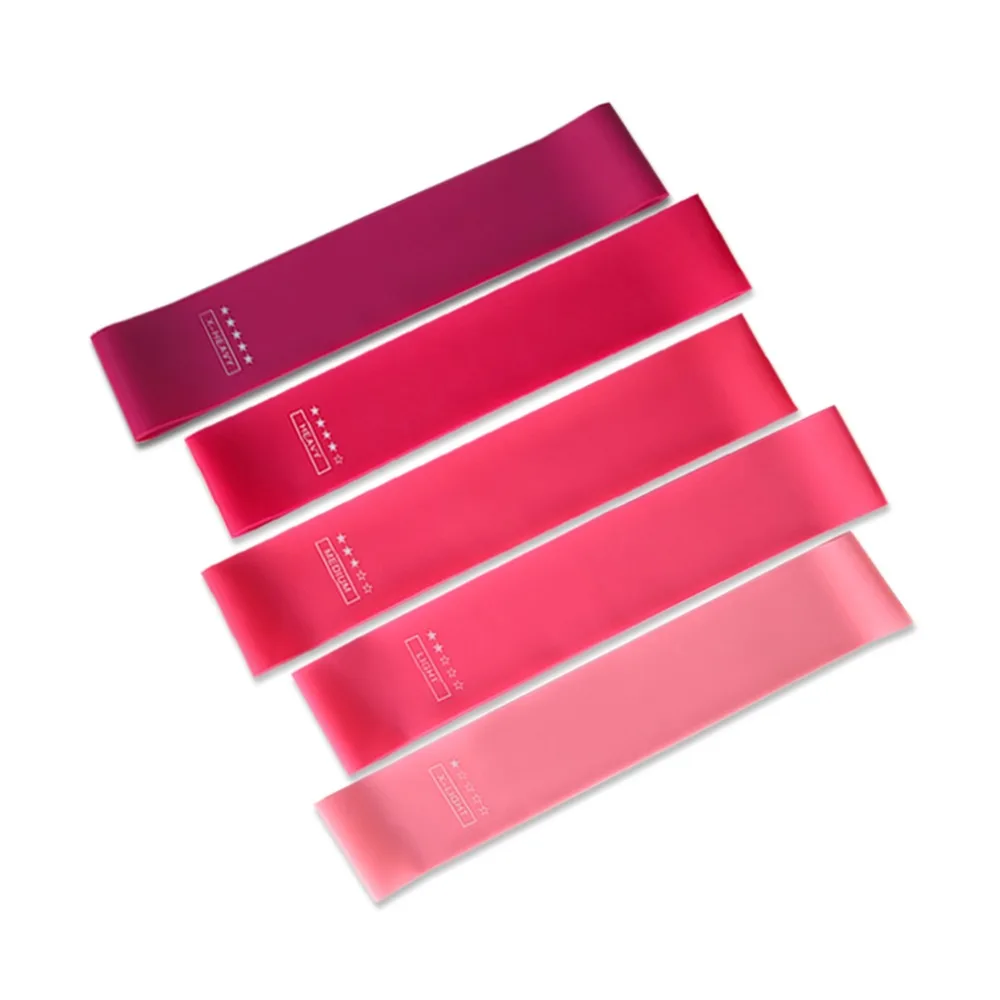 5 шт./компл. эластичная Латексная лента для тренировок в тренажерном зале