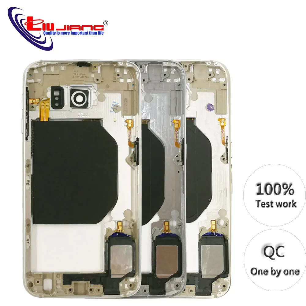 Средняя рамка для Samsung S6 Edge G925 G925F G925A G925i средняя Рамка металлический корпус с