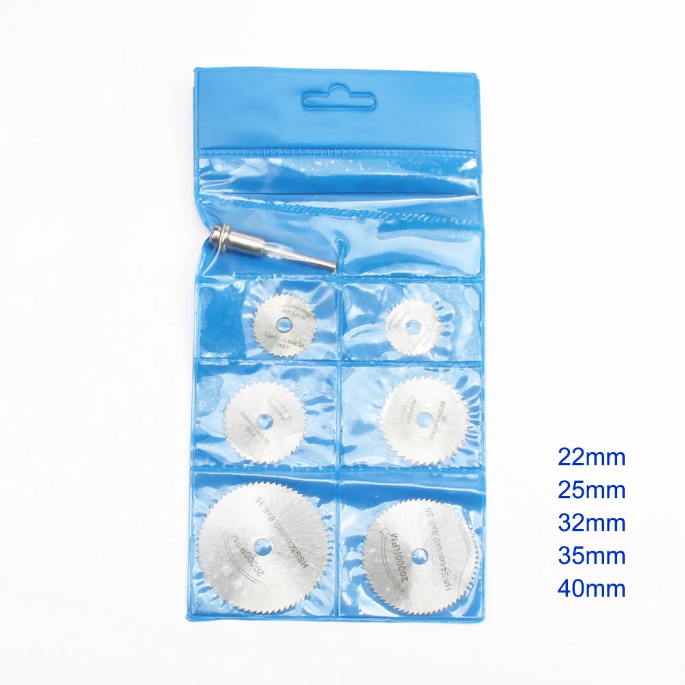 7 шт. высококачественные мини-режущие диски дизель для роторных инструментов Dremel абразивные инструменты для Dremel Аксессуары + 1 ручной лубан