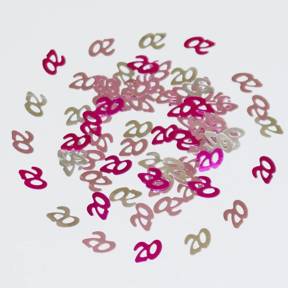 Настольное украшение для вечевечерние НКИ в честь 20 го дня рождения 15 г|party table