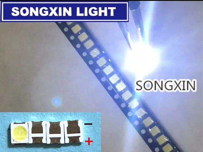 5000 шт. подсветка для ЖК телевизора Konka Changhong Amoi Jufei 3528 SMD светодиодный 2835 6 в