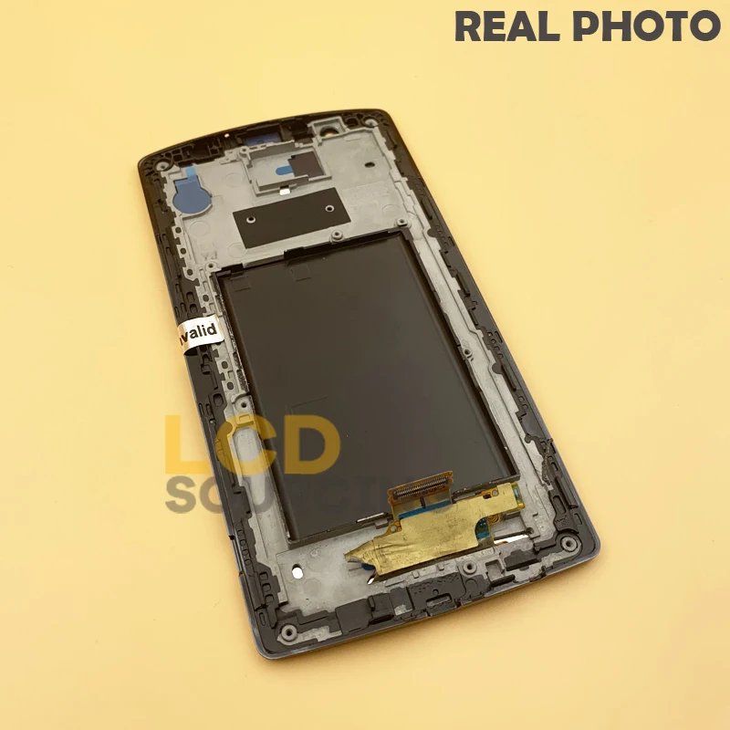 ЖК дисплей для LG G4 с рамкой новинка 5 дюйма H810 H811 H818 H815 заменяет 1 или 2 SIM