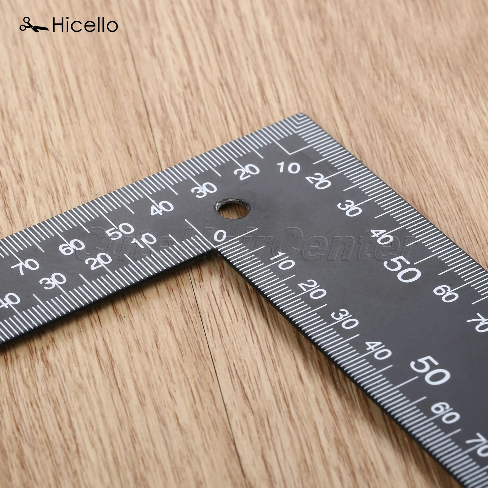 Hicello 1 шт. измерительная квадратная линейка из нержавеющей стали кожевенное ремесло из закаленной кожи ручной работы инструмент для шитья herramientas para cuero