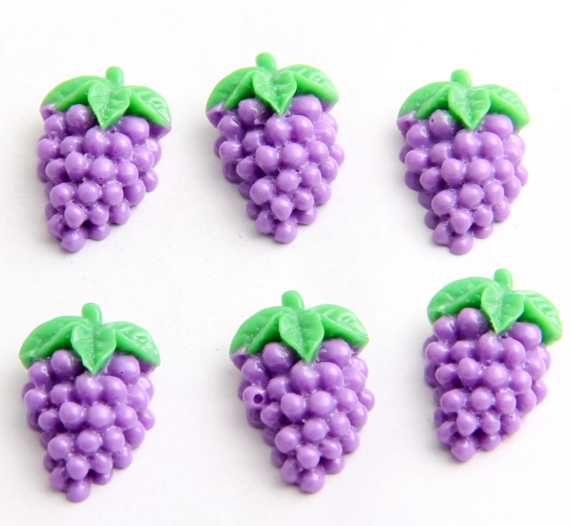 Низкая цена микс 40 шт. милый с плоской задней стороной кабошон для винограда