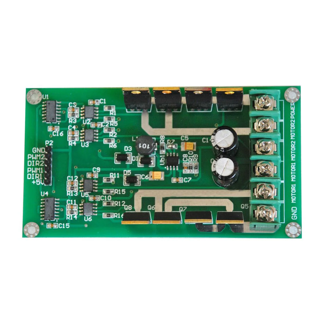 3в-36в двухмоторная плата драйвера Модуль H-bridge DC MOSFET IRF3205 15A пик 30A Прямая поставка |