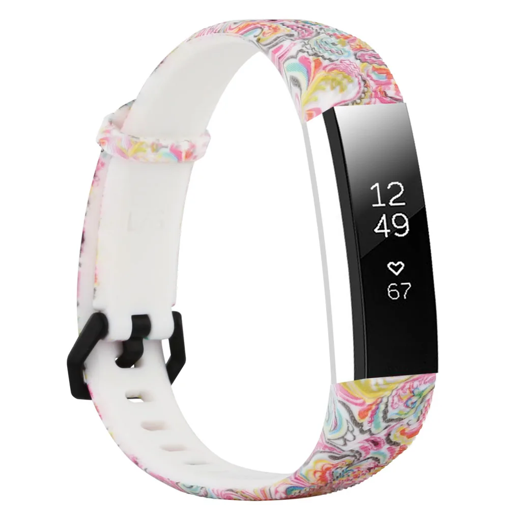 I Honecumi Для Fitbit Alta HR Браслет Для Fitbit Alta ремешок мягкий силиконовые умные часы Браслет для Fitbit маленький большой размер - Цвет: I