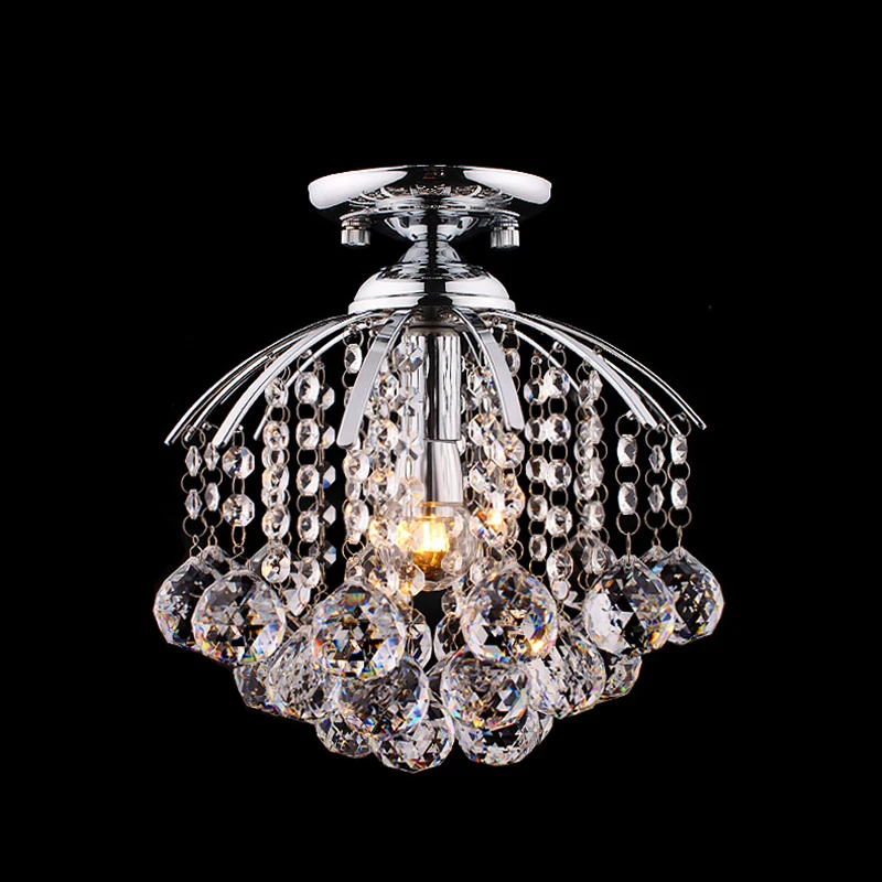 Новые современные светодиодные хрустальные люстры светильники хрустальная