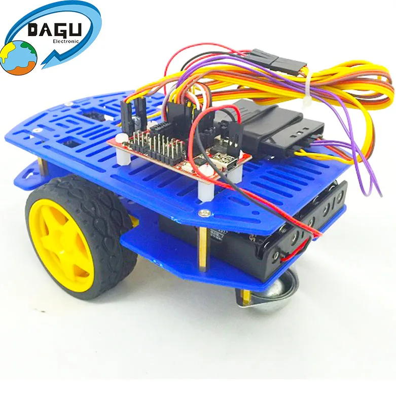 Автомобильная платформа Arduino с дистанционным управлением PS2|Программируемые