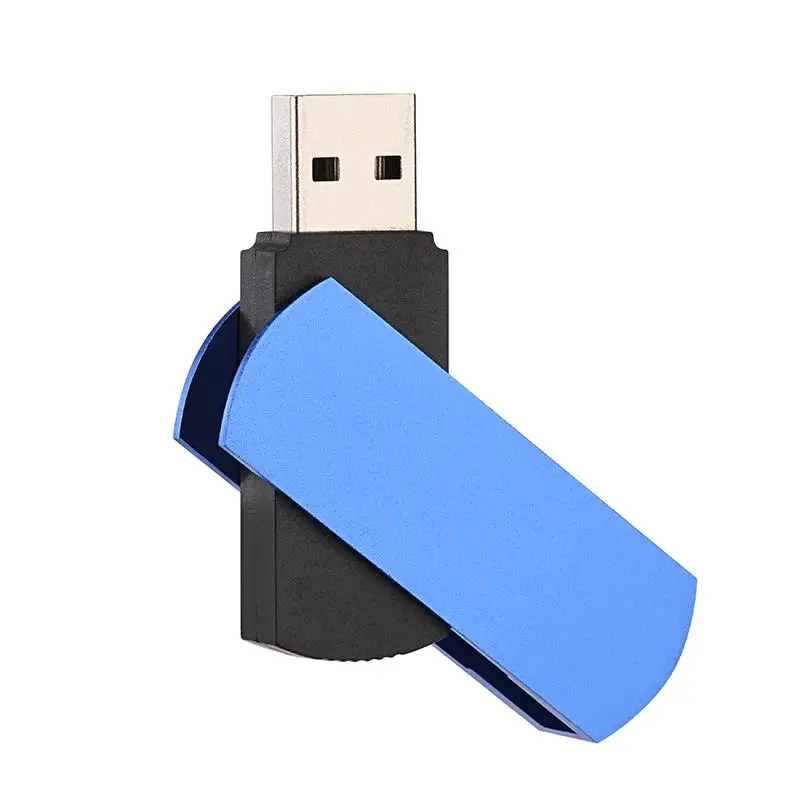 Blue Флеш-накопитель, розовый металлический USB флэш-ключ привода 128 г, USB флешка, высокоскоростная флешка, карта памяти, 32 ГБ, 16 ГБ, 64 ГБ, 8 ГБ, Memoria, Usb 2,0, подарок - Цвет: Blue
