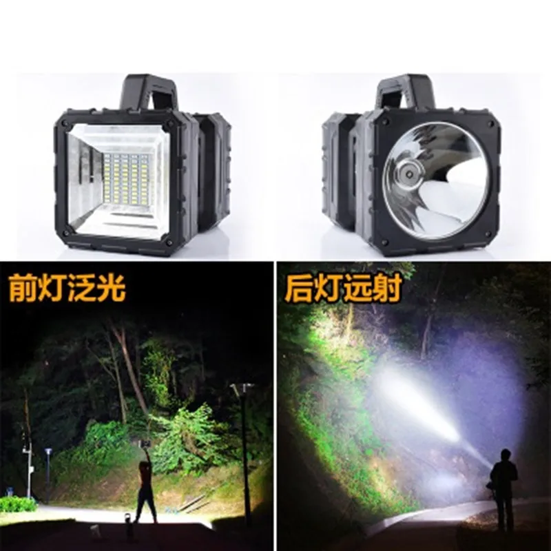 Новый переносной светодиодный фонарь на солнечной батарее для кемпинга