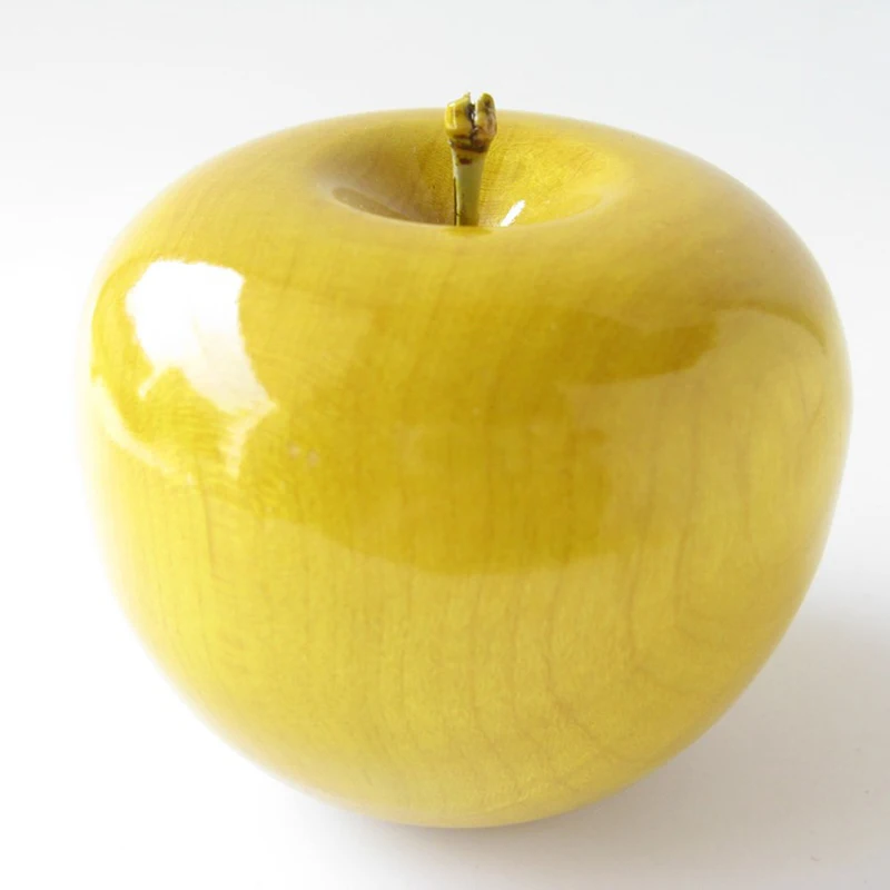 

High Quality Silkwood Apple Solid Wood Decorative Apple