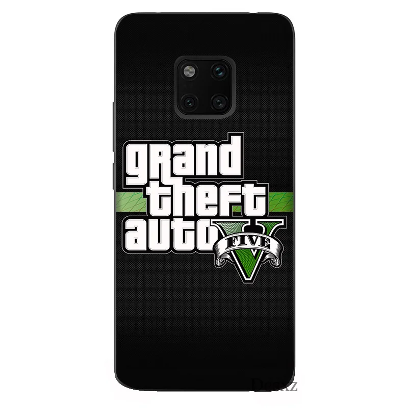 Чехол для телефона Rockstar Gta 5 Grand Theft Huawei mate 10 20 lite Pro 2 3 4 4i i Y5 Y7 Y9 prime Cover | Мобильные