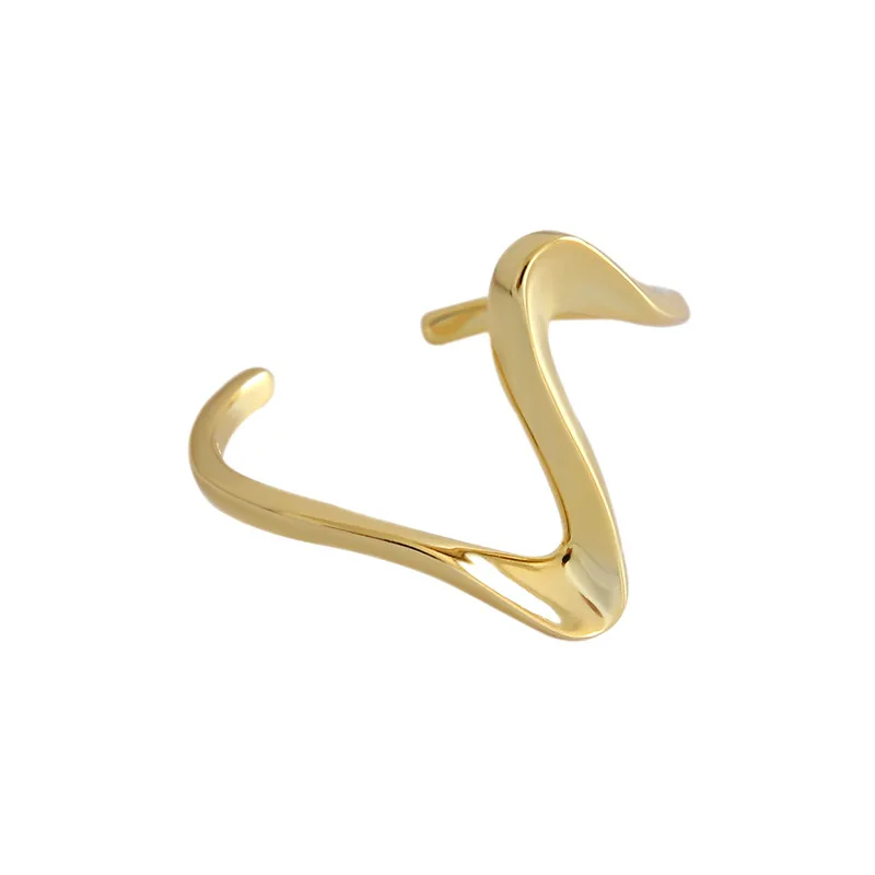 100% Стерлинговое Серебро 925 волнистые скрученные кольца для женщин anelli donna ringen