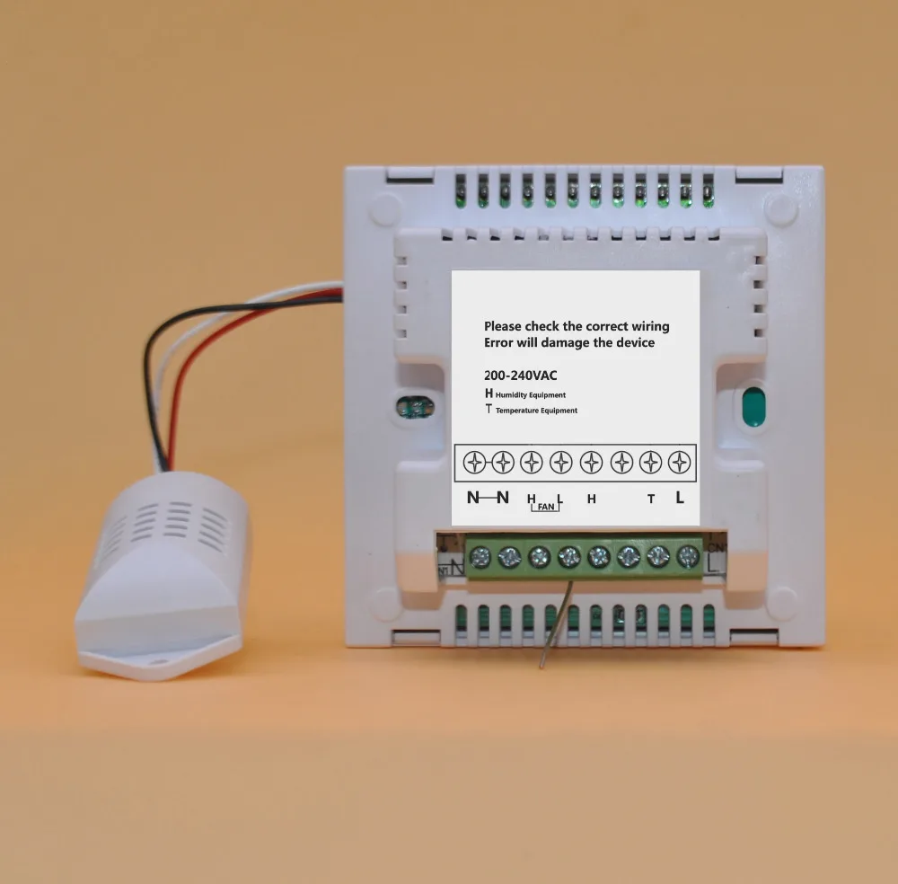 Цифровой контроллер температуры и влажности инкубатора с