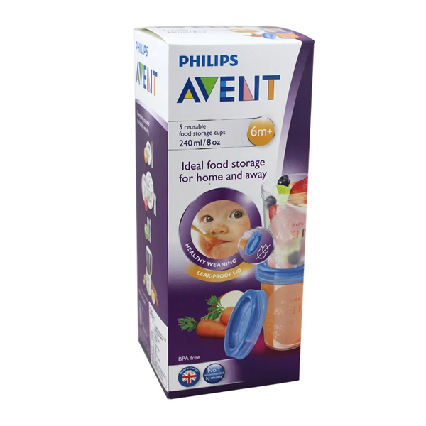 240ml AVENT чашка для хранения грудного молока Avent молокоотсос Avent бутылочка для кормления детей Avent контейнеры для пищевых продуктов - Цвет: 240ml