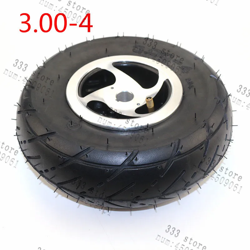 3 00 4 колесный обод из сплава с внутренней трубкой для 49cc ATV Quad Gas Electric Scooter Smart Knobby Go