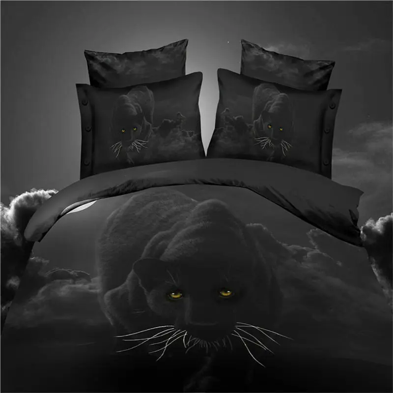 04 3D комплект для кровати с принтом «Тигр» King size весеннее постельное белье/Комплект постельного белья(1 шт. одеяло+ 1 шт. простыня+ наволочки 2 шт.) Комплект постельного белья - Цвет: 04
