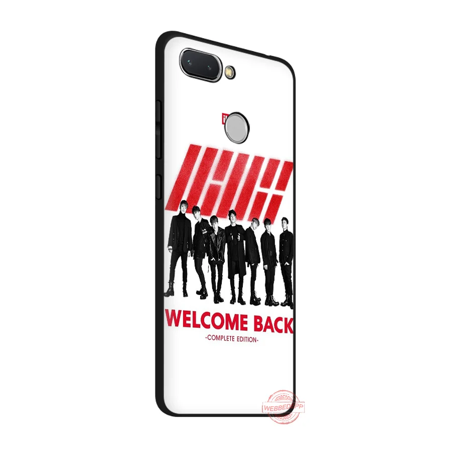 WEBBEDEPP Ikon Kpop мягкий чехол для телефона Redmi Note 8 iPhone 7 6 Plus 5 iPad Pro 4A 5A 6A 4X S2 Go чехлы |