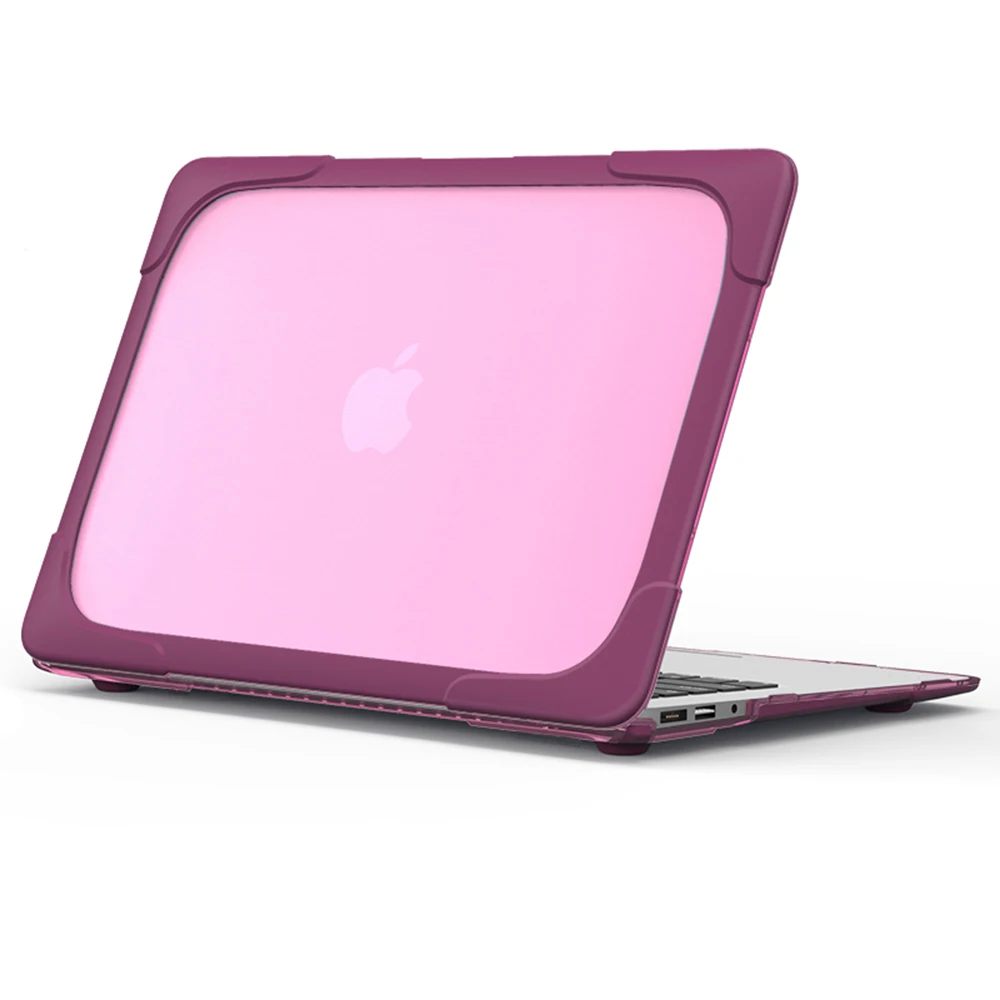 Противоударный Внешний чехол, складная подставка для Macbook Air Pro retina 11 12 13 15 дюймов с сенсорной панелью+ чехол для клавиатуры