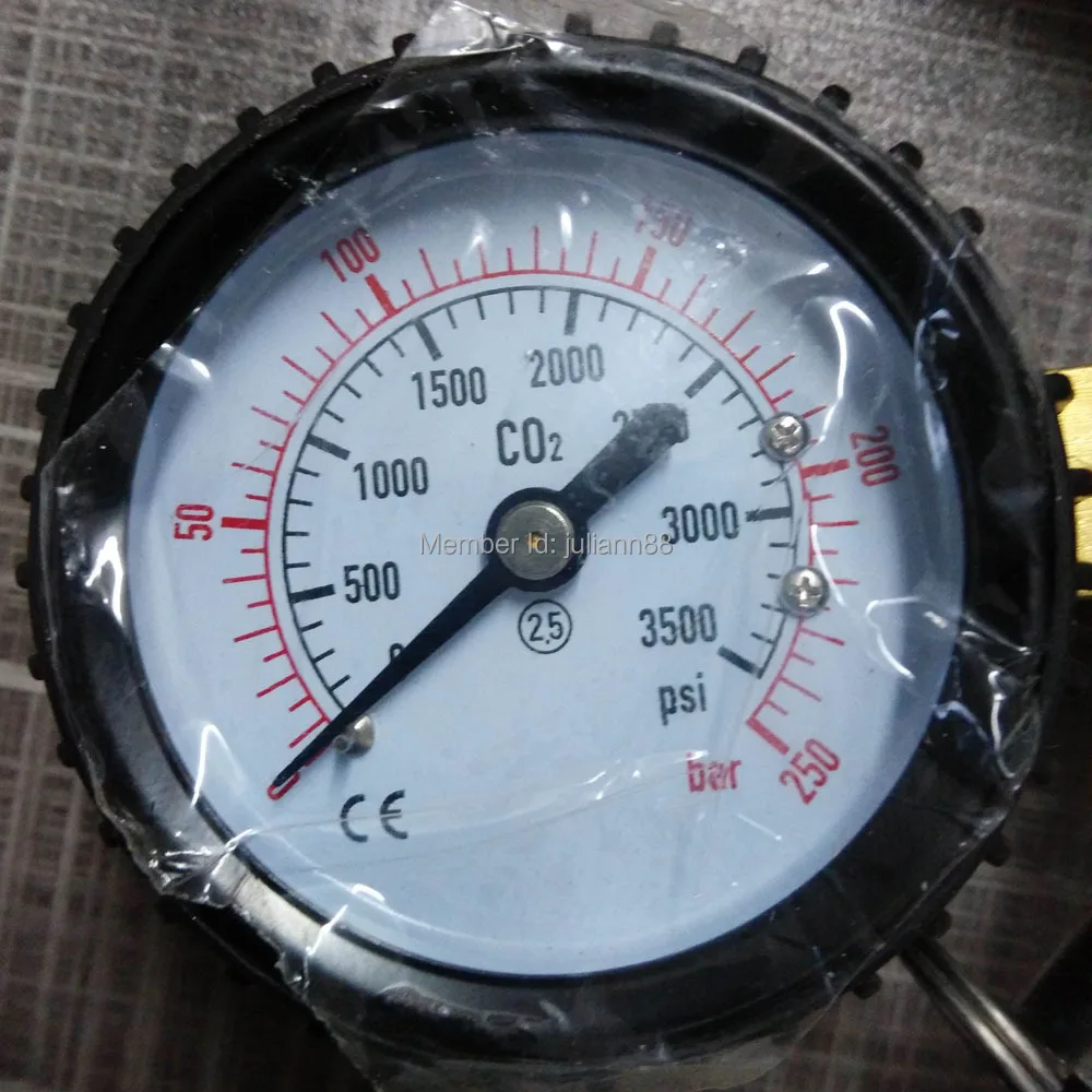 Манометр CO2 измеритель давления в бутылке фотометрический|co2 beer regulator|pressure gaugebottle