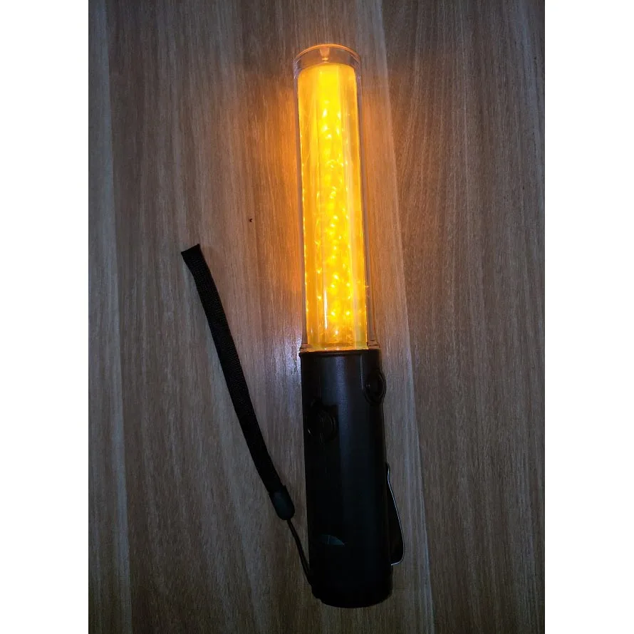 26 см длина дорожного жезл с подсветкой многофункциональная мигающая лампа