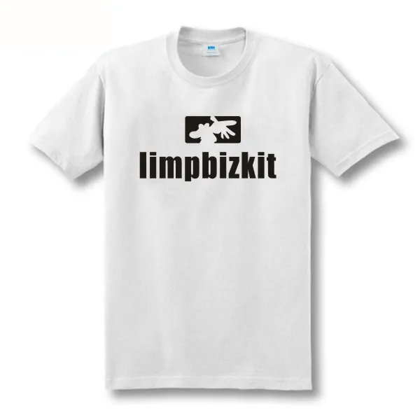 Футболка ECTIC New Limp Bizkit бесплатная доставка Мужская футболка с коротким рукавом и