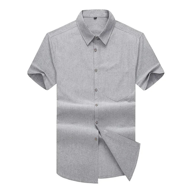 8XL 6XL 5XL летняя новая мужская рубашка брендовая роскошная мужская хлопковая рубашка с коротким рукавом рубашка кардиган рубашка мужская одежда