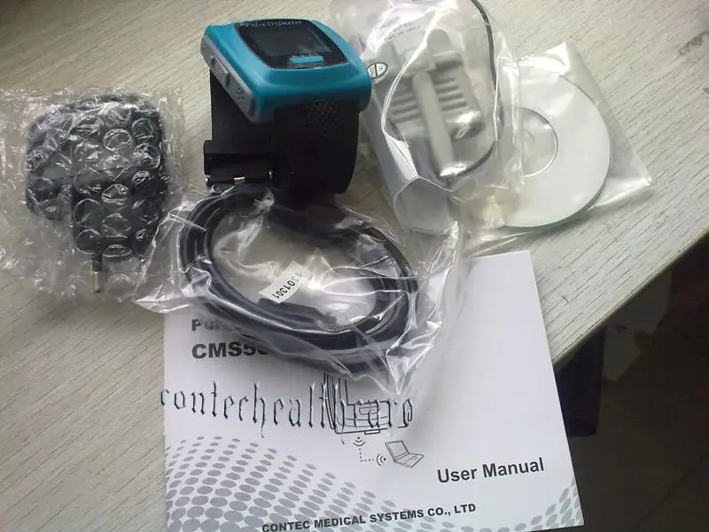 Пульсоксиметр Пальчиковый CONTEC CMS50FW SPO2 PR USB ПК программное обеспечение|finger pulse