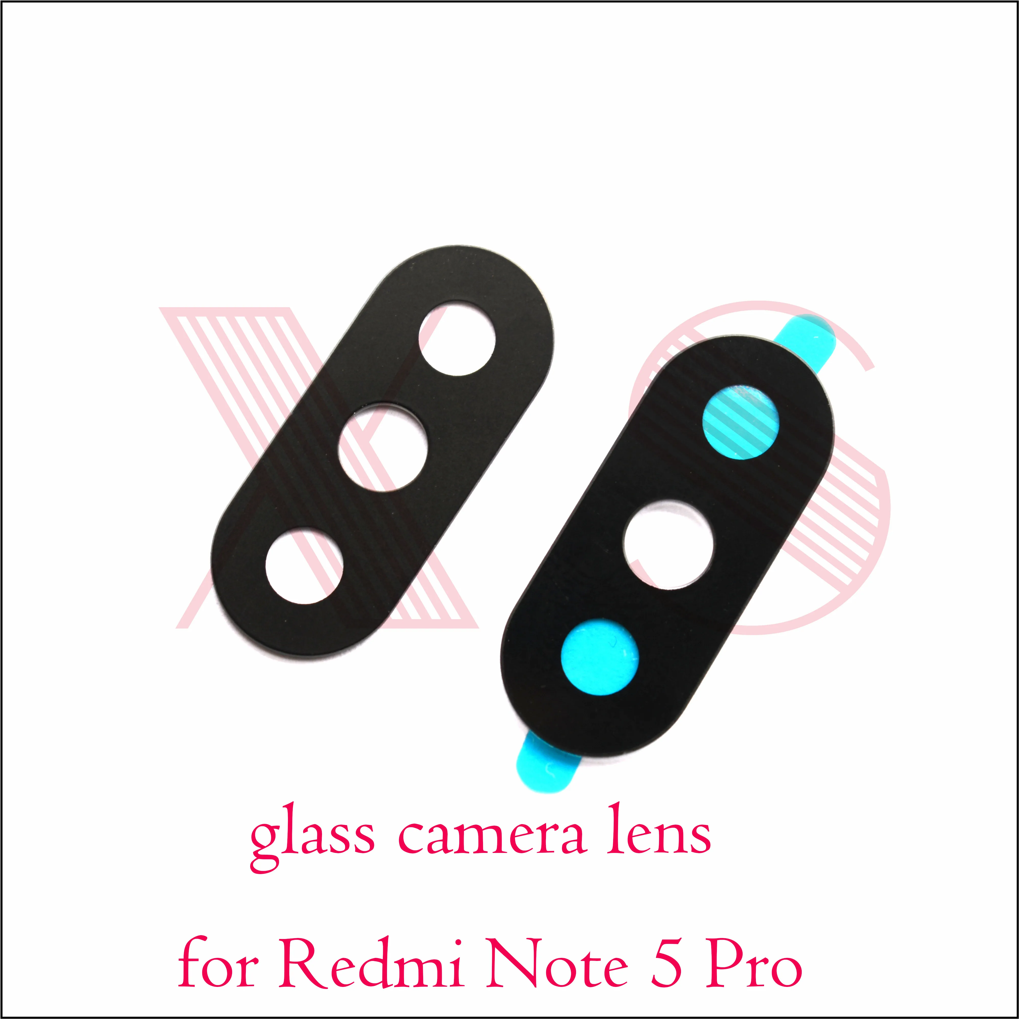 2 шт. задняя камера со стеклянными линзами для Xiaomi Redmi 5 plus 5A Y1 lite prime Redmi Note 5 5A Pro Prime с наклейкой