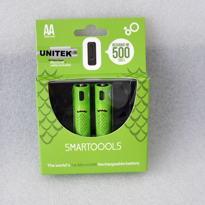 2-4 ⑤ упак. 1 2 V AA Аккумуляторная батарея 1000mAh 2A USB Ni-MH nimh никель-кадмиевый