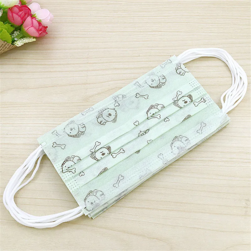 20 штук упак. новая одноразовая модная защитный маска Мультяшные маски от солнца