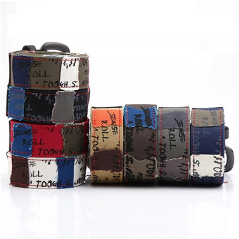 2017 Weave canvas belt men military workout Casual Jeans Brand Belt Young student needle Buckle-Belt Male Tactical waist | Аксессуары