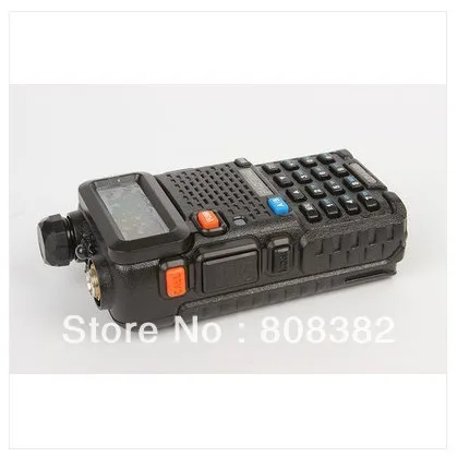 BAOFENG UV-5R 5Watts two way radio walkie talkie Dual band dual display 136-174MHZ &amp 400-520MHZ Free earpiece and long antenna |