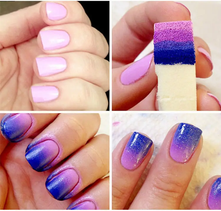 20 шт. косметическая губка для дизайна ногтей пуховка макияжа все маникюрных