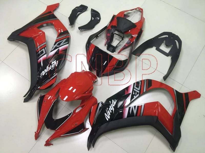 Полный комплект обтекателей для Kawasaki ZX10r 2016 - 2017 красный черный обтекатель Ninja ZX 10r