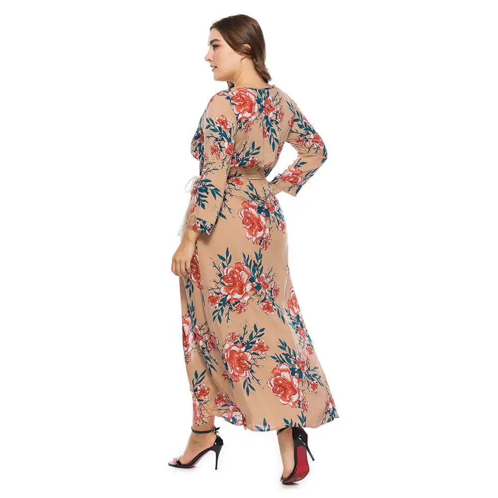 Robe De Soiree сексуальное шифоновое длинное вечернее платье с v образным вырезом 2019