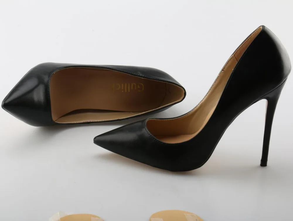 Женские матовые туфли-лодочки на высоком каблуке с острым носком Классические