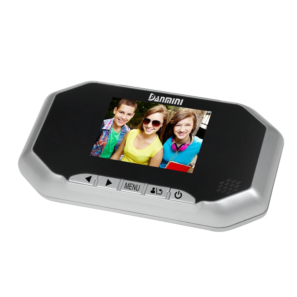 3 0 дюйма цифровой дверной звонок ЖК глазок Камера просмотра PIR детектор движения