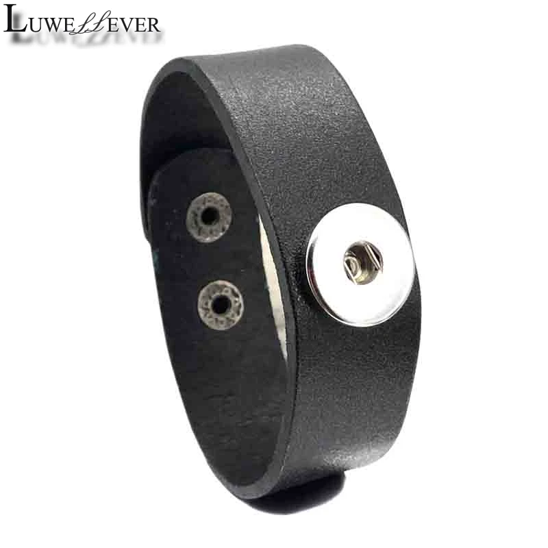 Популярный сменный Браслет в стиле панк 150 из натуральной кожи ретро 18 мм